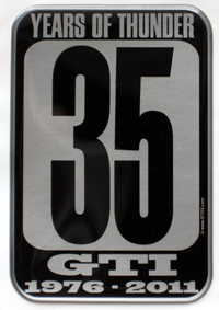 GTI35.com 3D sticker